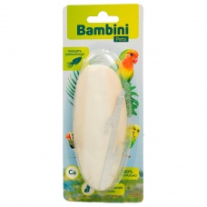 Bambini Pets Лакомство для средних попугаев панцирь каракатицы, 13 см