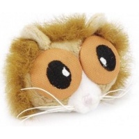 Beeztees Игрушка для кошек «Белка с большими глазами», плюш 6 см