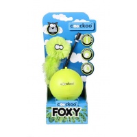 EBI Игрушка для кошек интерактивная "Foxy", лайм