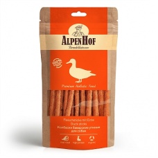 AlpenHof Лакомство Колбаски баварские утиные для собак 50г