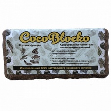 Наполнитель для террариума Кокосовый натуральный CocoBlocko 5-7л (Крупная фракция)