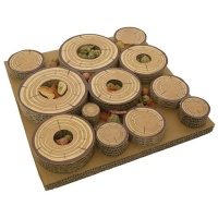 ROSEWOOD Игрушка для грызунов картонная "Лабиринт для лакомств", 30х30см