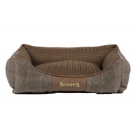 SCRUFFS Лежак для собак "Windsor", коричневый