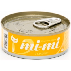 MI-MI консервы для кошек и котят с сыром